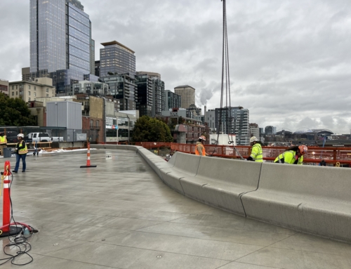 Seattle WaterFront Bench